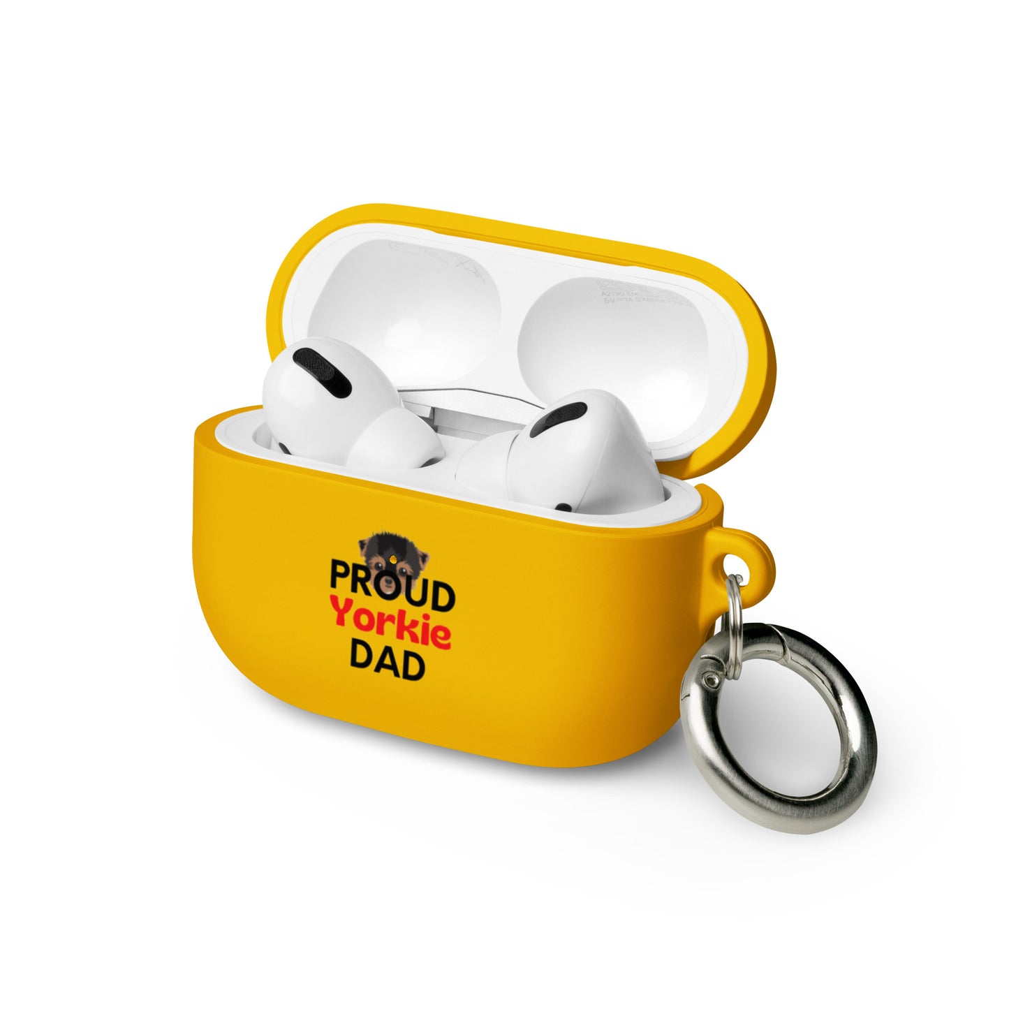 AirPods case 'PROUD Yorkie DAD'