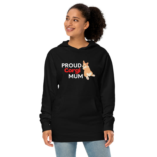 Women's hoodie 'PROUD Corgi MUM'