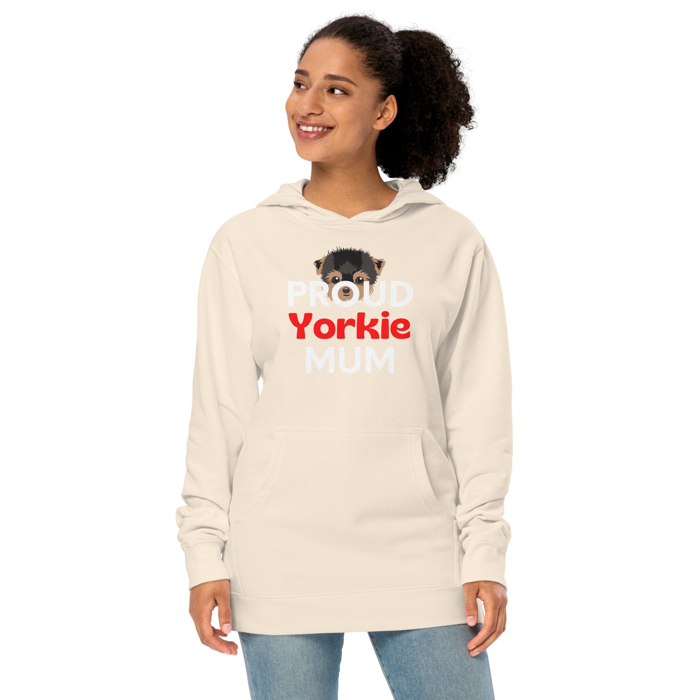 Women's hoodie 'PROUD Yorkie MUM'