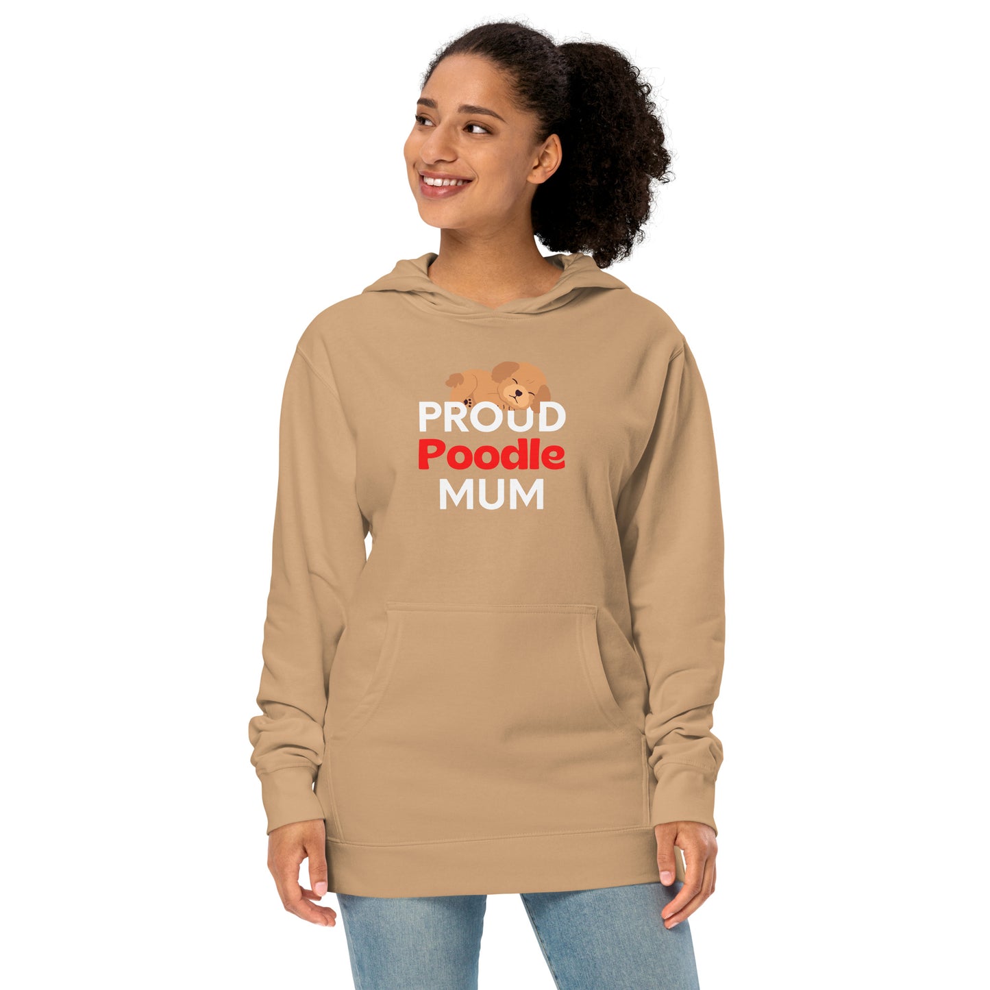 Women's hoodie 'PROUD Poodle MUM'