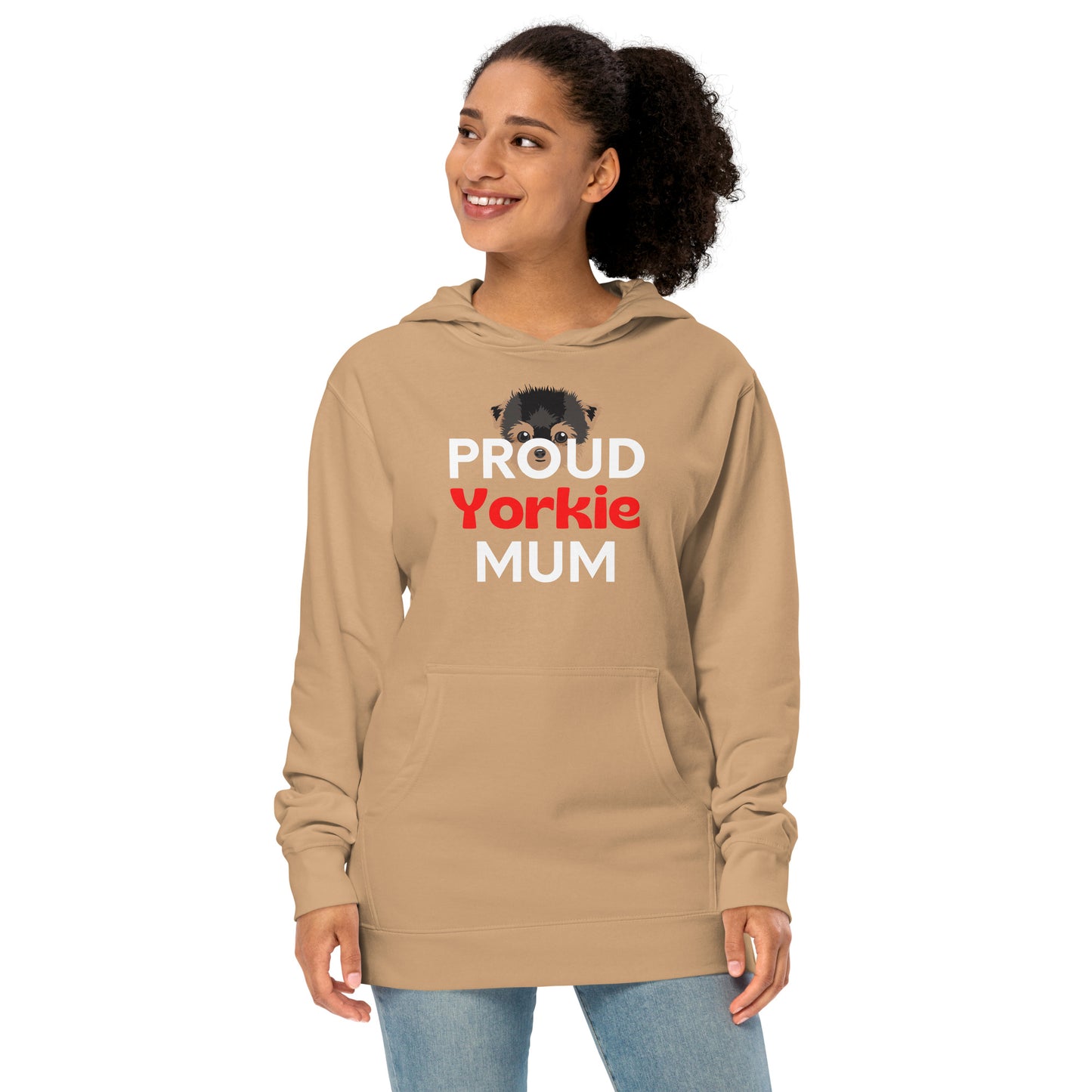 Women's hoodie 'PROUD Yorkie MUM'